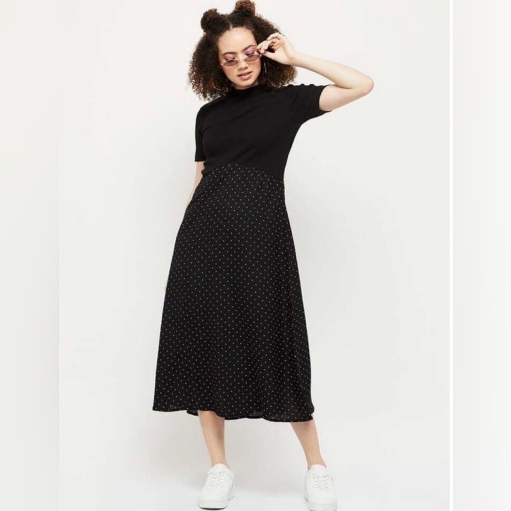 Zara Black  Midi Dress
